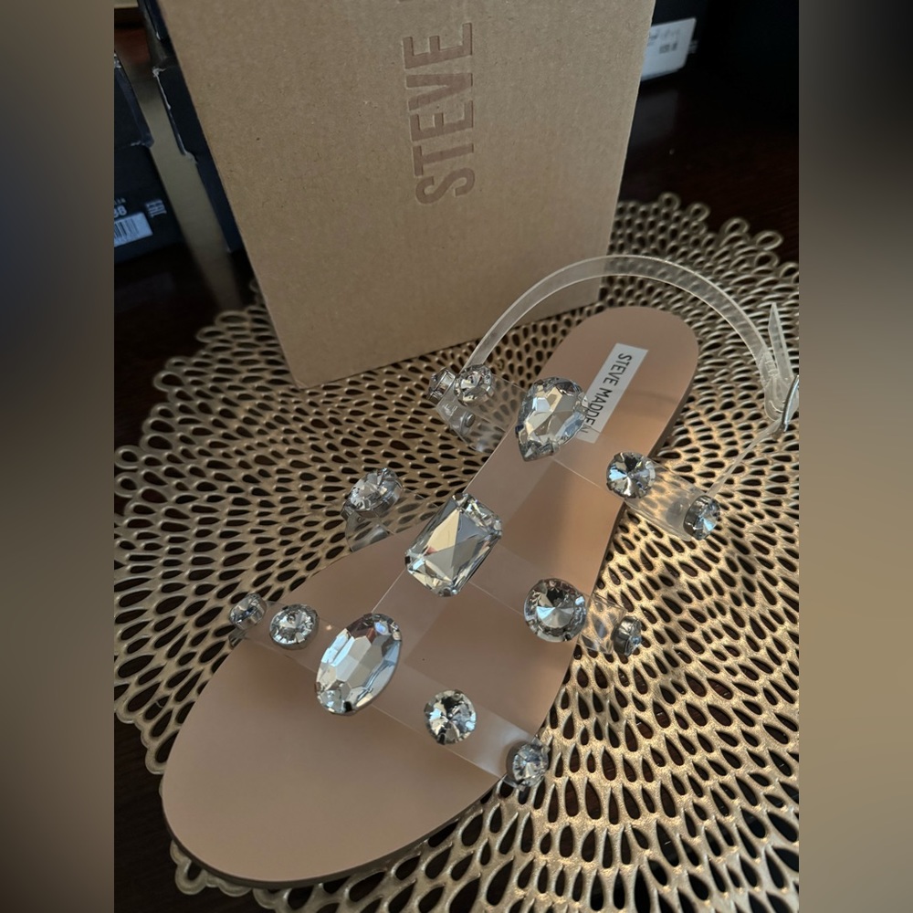 Steve Madden Dallace Clear